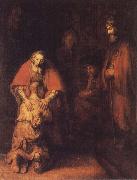 REMBRANDT Harmenszoon van Rijn The Return of the Prodigal Son China oil painting reproduction
